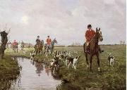 unknow artist Classical hunting fox, Equestrian and Beautiful Horses, 01 oil painting reproduction